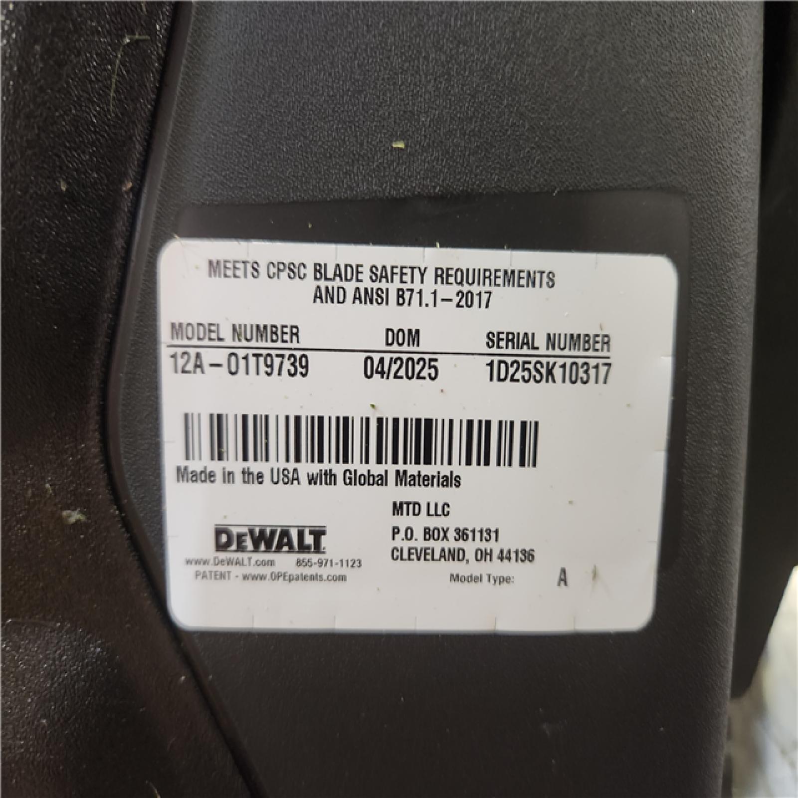 Phoenix DEWALT 21 in. 150cc Briggs and Stratton 625ex Engine Rear Wheel Drive 2-in-1 Gas Self Propelled Walk Behind Lawn Mower