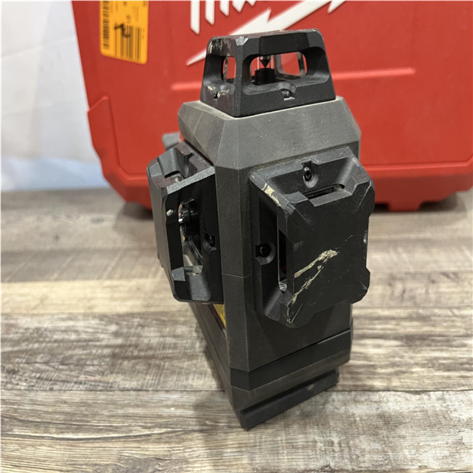 AS-IS Milwaukee 12-Volt Lithium-Ion Cordless Green 250 ft. 3-Plane Laser Level Kit