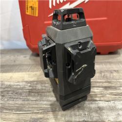 AS-IS Milwaukee 12-Volt Lithium-Ion Cordless Green 250 ft. 3-Plane Laser Level Kit