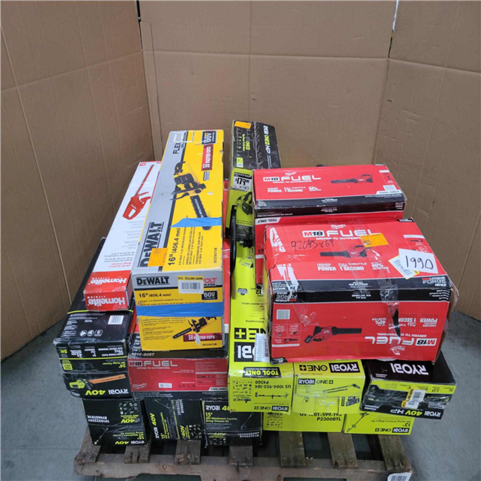 CALIFORNIA AS-IS TOOL PALLET