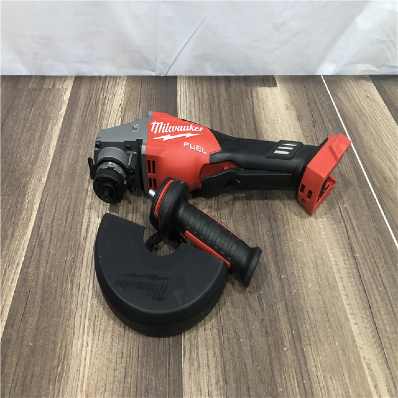AS-IS Milwaukee FUEL 18-Volt Lithium-Ion Brushless Cordless 4-1/2 in./6 in. Braking Grinder with Paddle Switch (Tool-Only)