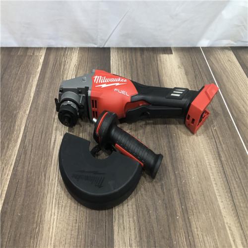 AS-IS Milwaukee FUEL 18-Volt Lithium-Ion Brushless Cordless 4-1/2 in./6 in. Braking Grinder with Paddle Switch (Tool-Only)