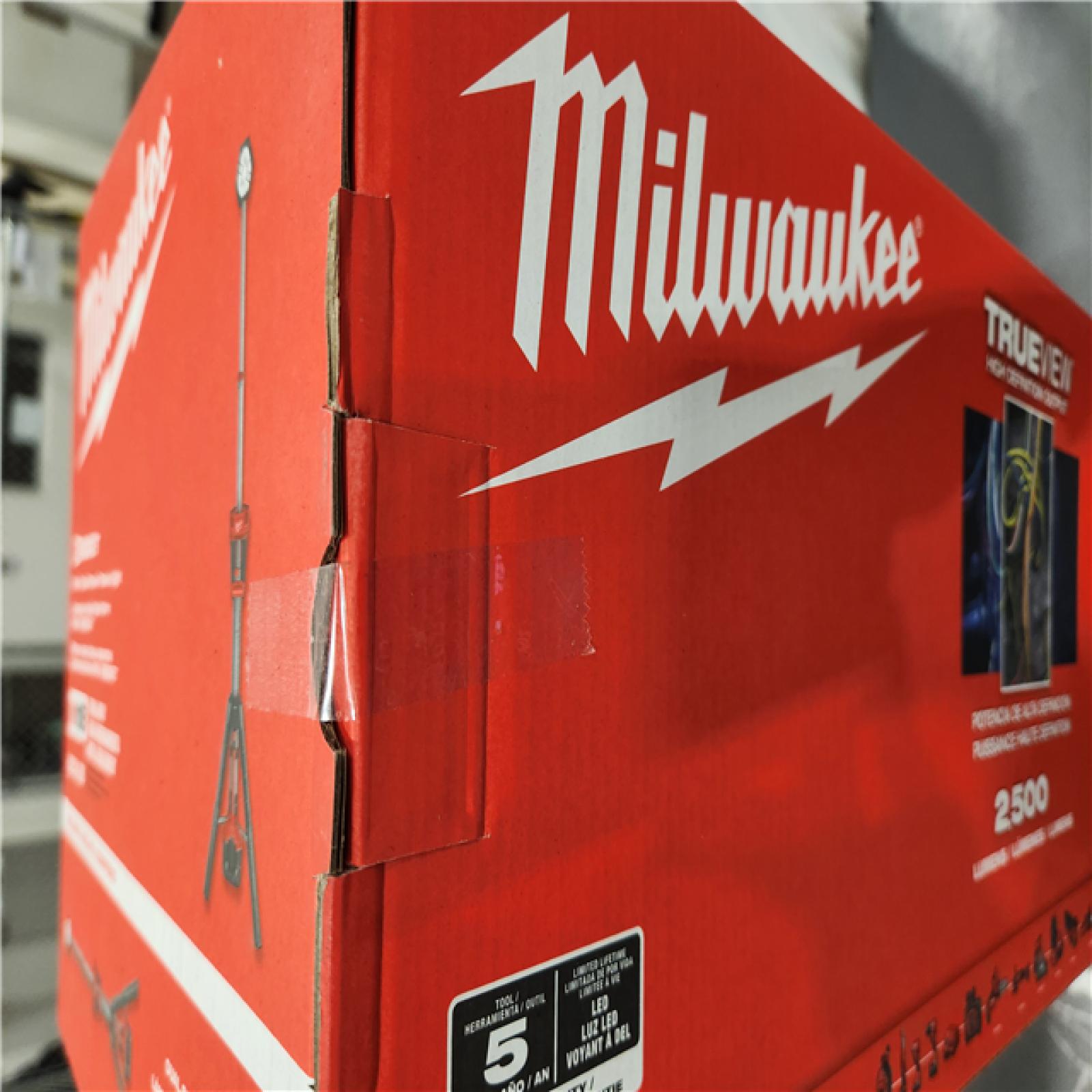 AS-IS- Milwaukee M18 18V Cordless Rocket Dual Power Tower Light (Tool Only)