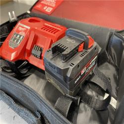 AS-IS - Milwaukee M18 18-Volt Lithium-Ion REDLITHIUM FORGE Starter Kit with 8.0Ah Battery and Rapid Charger