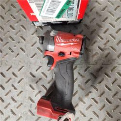 Houston location - AS-IS  Milwaukee M18 FUEL 18 V 1/4 in. Cordless Brushless Impact Driver Tool Only USED CONDATION-
