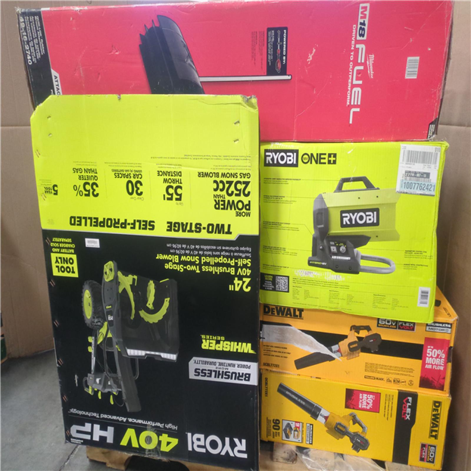 CALIFORNIA AS-IS TOOL PALLET