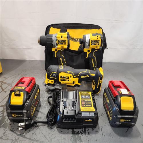 AS-IS- DEWALT 20V MAX Lithium-Ion Cordless 3-Tool Combo Kit