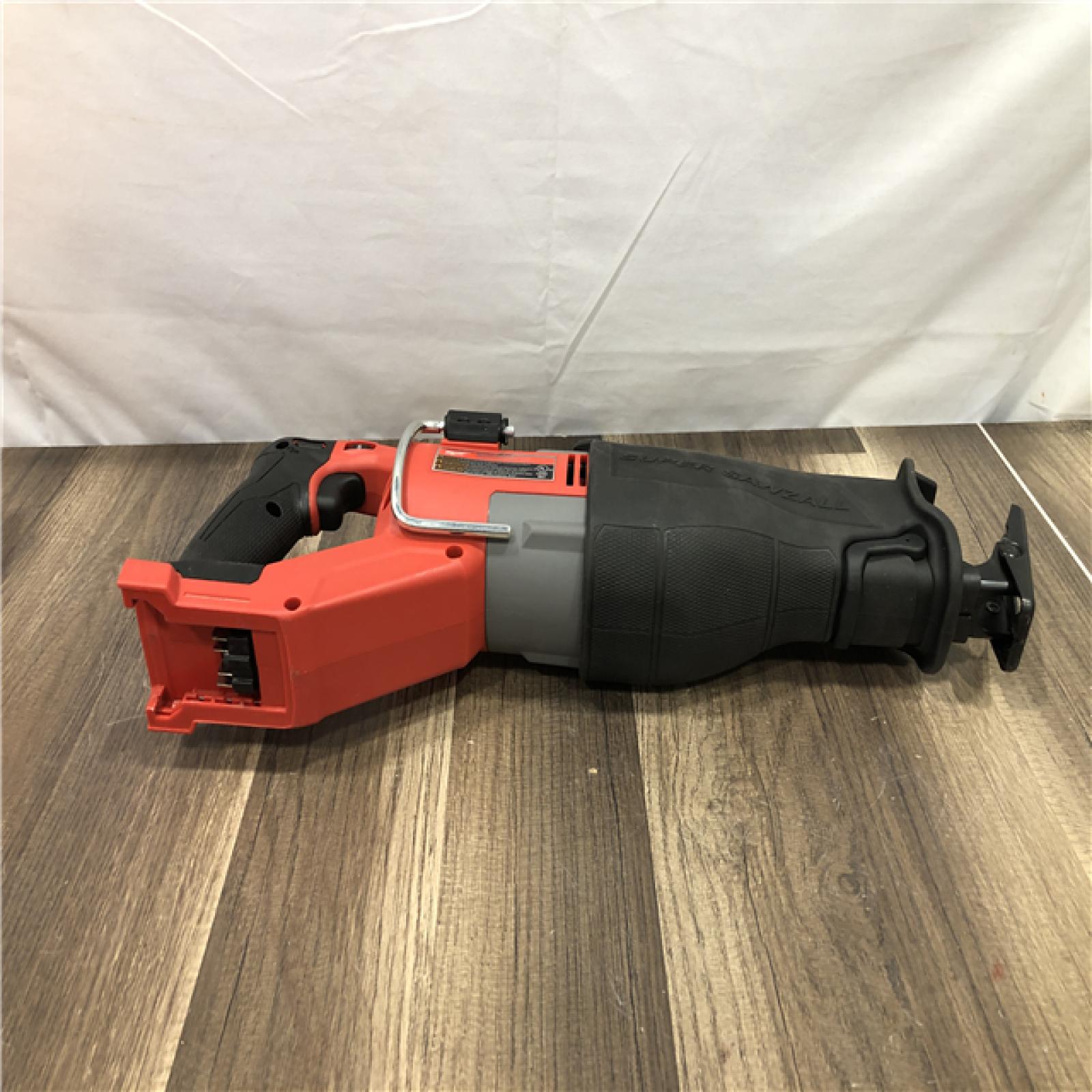 AS-IS Milwaukee FUEL 18V Lithium-Ion Brushless Cordless Super SAWZALL Orbital Reciprocating Saw (Tool-Only)