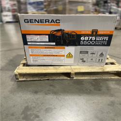 DALLAS LOCATION- Generac 6875 / 5500-Watt Electric Switch Gasoline Powered Portable Generator