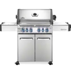 DALLAS LOCATION - NAPOLEON Prestige 500 4-Burner Propane Gas Grill in Stainless Steel with Infrared Side and Rear Burners