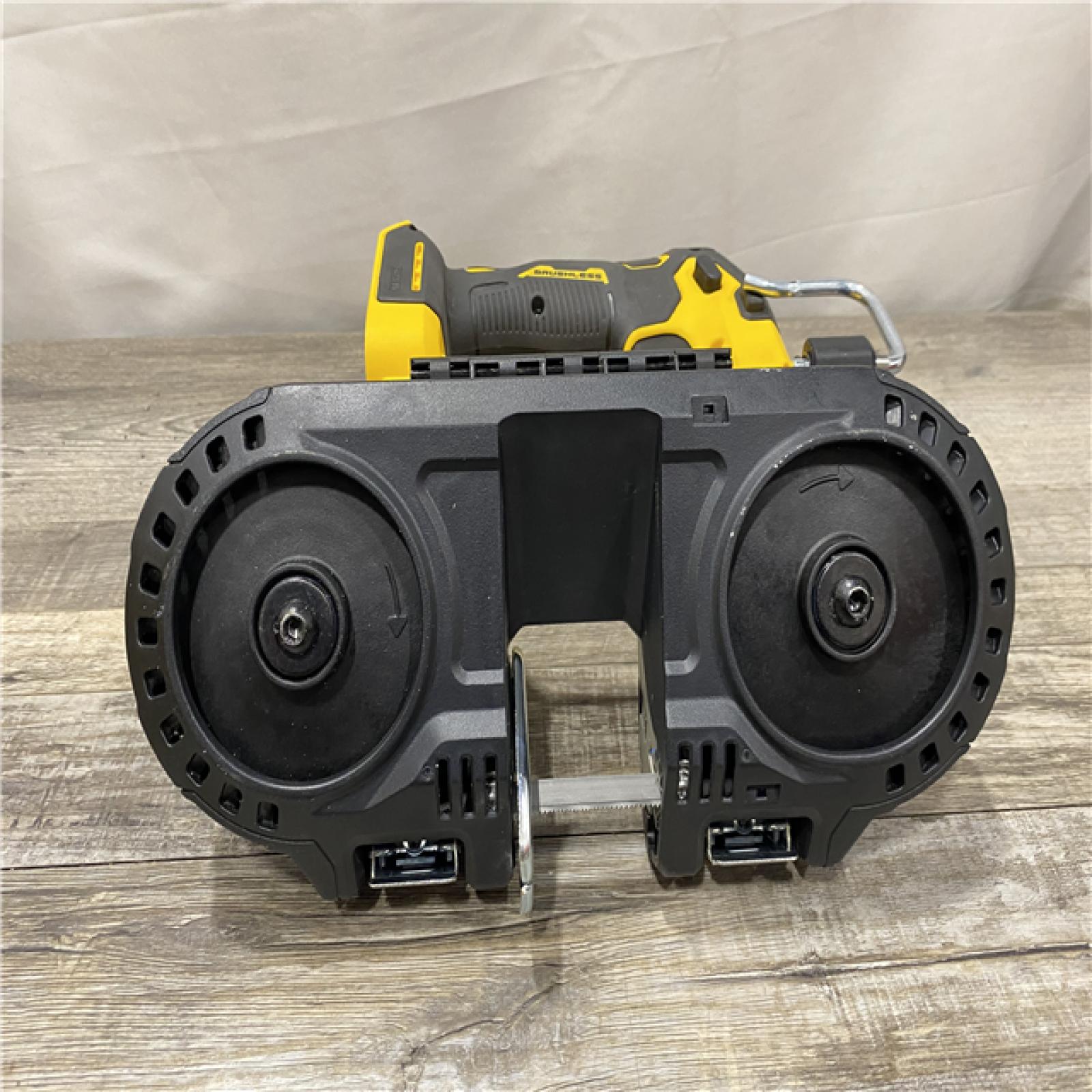 AS-IS DEWALT ATOMIC 20V MAX Cordless Brushless Compact 1-3/4 in. Bandsaw (Tool Only)