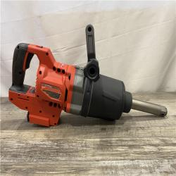 AS-IS Milwaukee FUEL 18V Lithium-Ion Brushless Cordless 1 in. Impact Wrench Extended Reach D-Handle (Tool-Only)