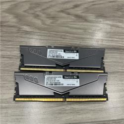 AS-IS  Teamgroup T-Force Vulcan Z 16GB (2X8GB) (TLZGD48G3200HC16FBK) GB DDR4-3200MHz (PC4-25600) CL16 1.35V