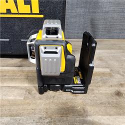 HOUSTON LOCATION - AS-IS DeWalt 12V MAX Lithium-Ion 100 Ft. Green Self-Leveling 3-Beam 360 Degree Laser Level with 2.0Ah Battery  Charger and Case