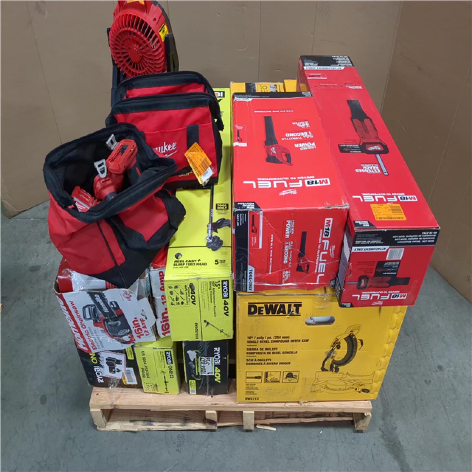 CALIFORNIA AS-IS TOOL PALLET