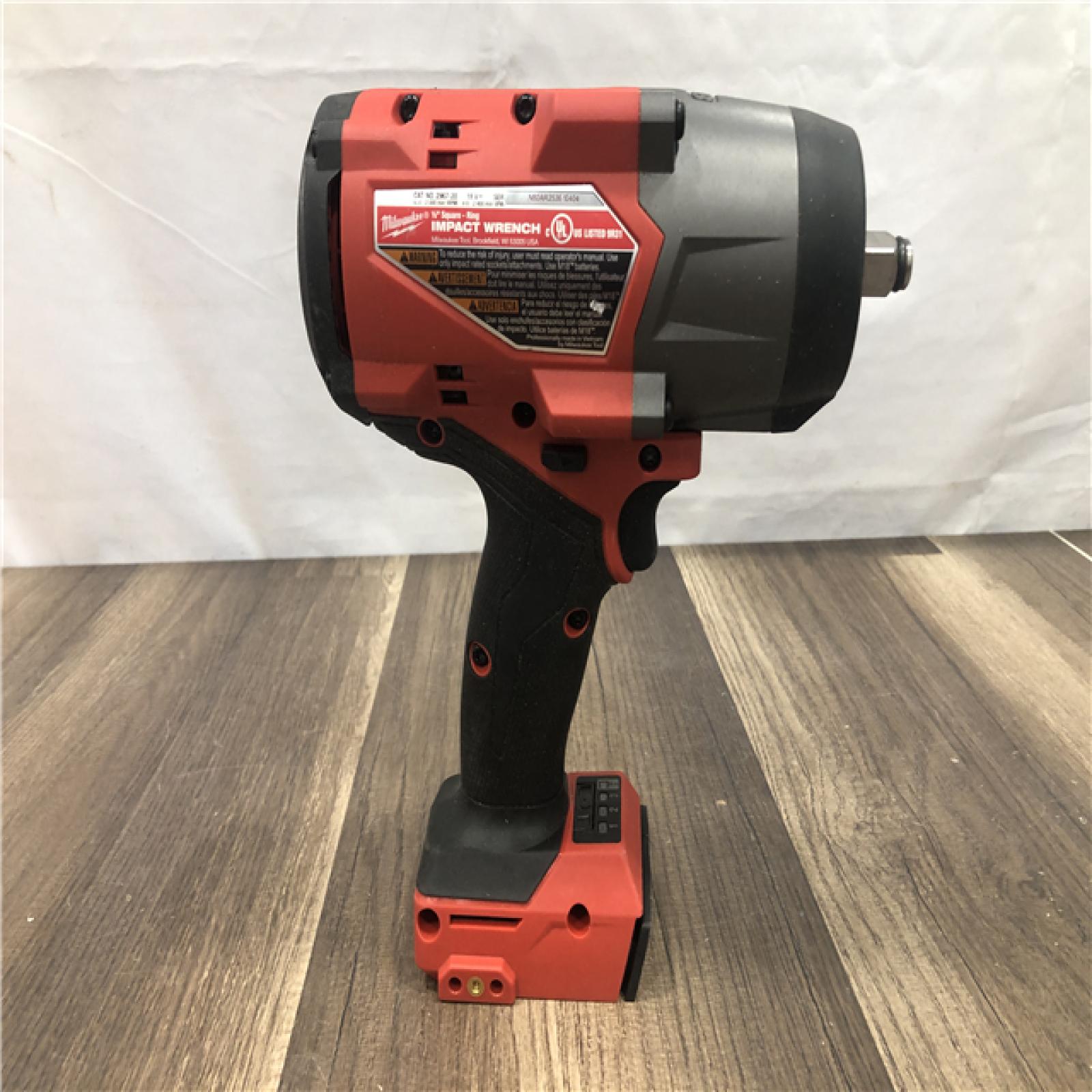 AS-IS Milwaukee FUEL 18V Lithium-Ion Brushless Cordless 1/2 in. Impact Wrench with Friction Ring (Tool-Only)