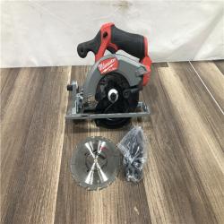 AS-IS Milwaukee FUEL 12V Lithium-Ion Brushless 5-3/8 in. Cordless Circular Saw (Tool-Only)
