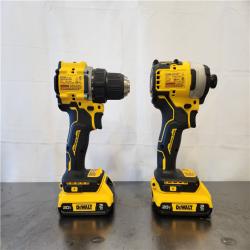 AS-IS- DEWALT ATOMIC 20-Volt MAX Lithium-Ion Cordless Combo Kit