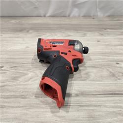 AS-IS Milwaukee M12 FUEL SURGE 12V  Cordless 1/4 in. Hex Impact Driver Compact Kit