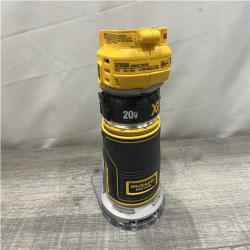 AS-IS DEWALT 20V MAX XR Cordless Brushless Fixed Base Compact Router (Tool Only)