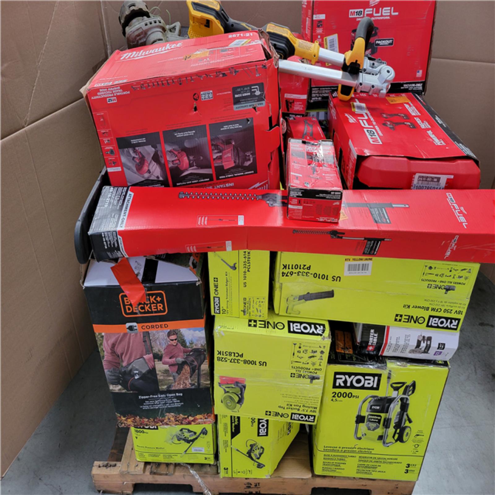 CALIFORNIA AS-IS TOOL PALLET