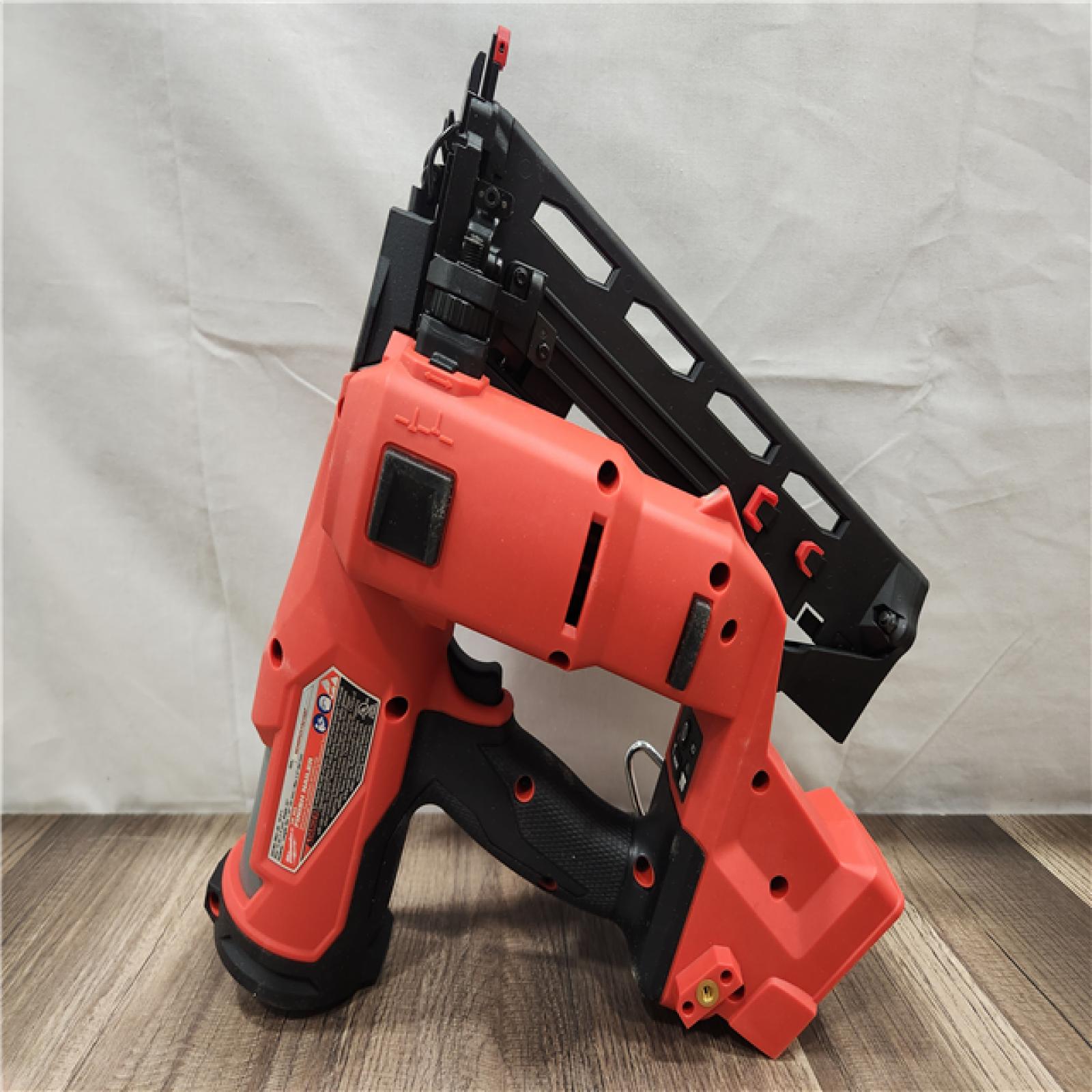 AS-IS- Milwaukee 18V Cordless Gen II 16 Gauge Angled Finish Nailer (Tool Only)