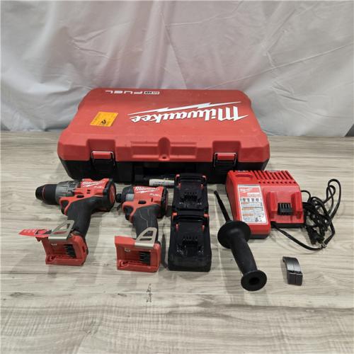 AS-IS MILWAUKEE FUEL 18V Cordless Hammer Drill and Impact Driver Combo Kit