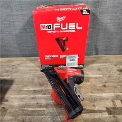 HOUSTON LOCATION - AS-IS Milwaukee 2839-20 M18 FUEL 15 Ga. 18 Volt Brushless Angled Finish Nailer (TOOL ONLY)