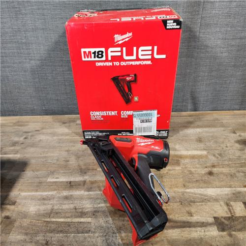 HOUSTON LOCATION - AS-IS Milwaukee 2839-20 M18 FUEL 15 Ga. 18 Volt Brushless Angled Finish Nailer (TOOL ONLY)
