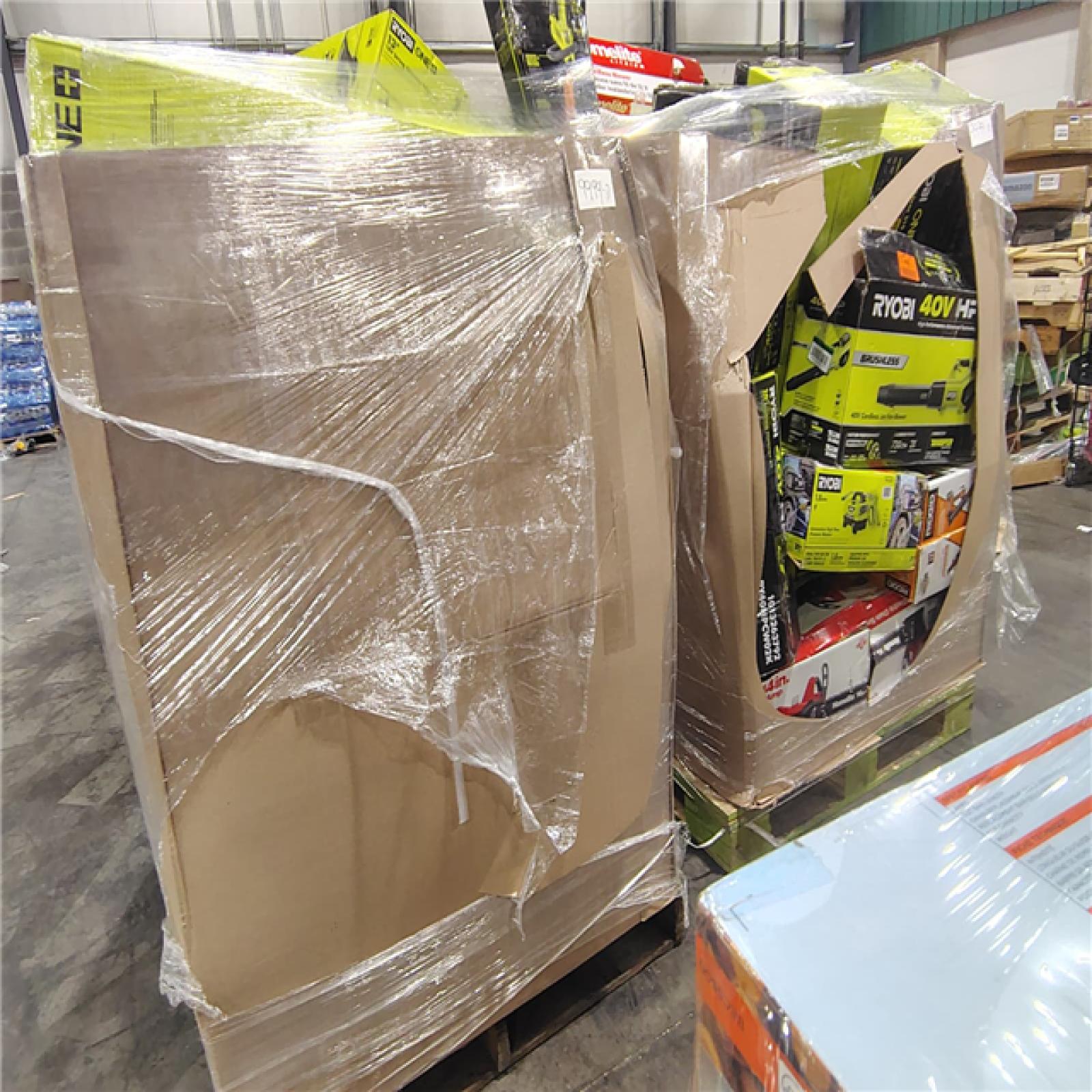 Pittston Location As-Is Power Tools Partial Truckload (15 Pallets) 9999-B