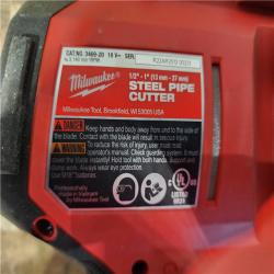 HOUSTON LOCATION - AS-IS MILWAUKEE 1/2 - 1 STEEL PIPE CUTTER