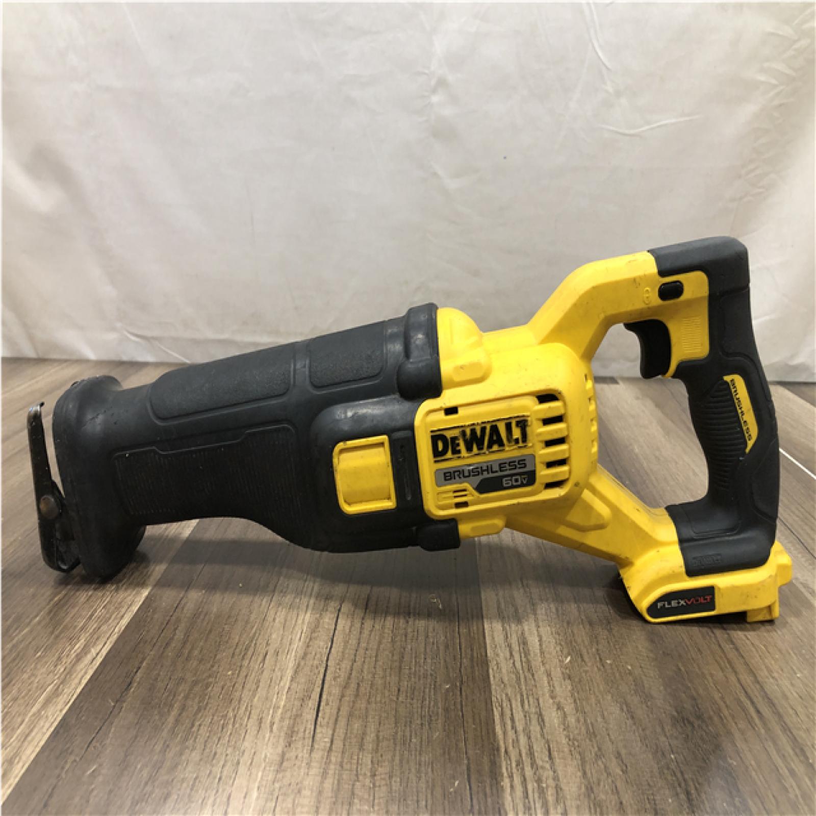 AS-IS DEWALT FLEXVOLT 60V MAX Cordless Brushless Reciprocating Saw (Tool Only)