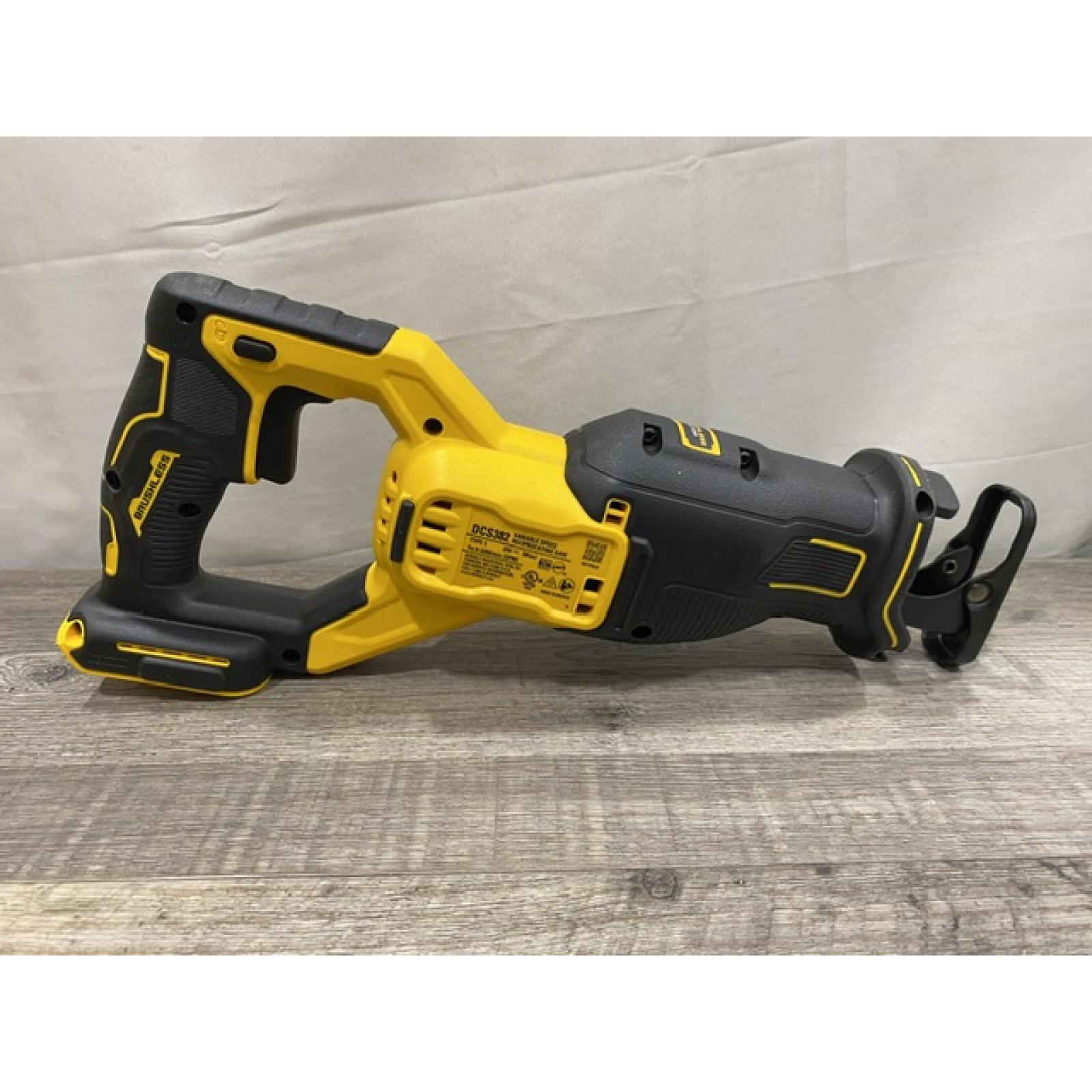 AS-IS DEWALT 20V MAX Cordless Brushless Reciprocating Saw (Tool Only)