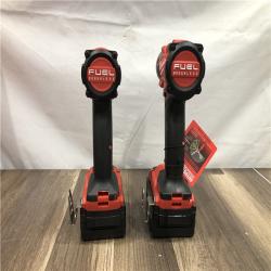 AS-IS Milwaukee FUEL 18V Lithium-Ion Brushless Cordless Hammer Drill and Impact Driver Combo Kit