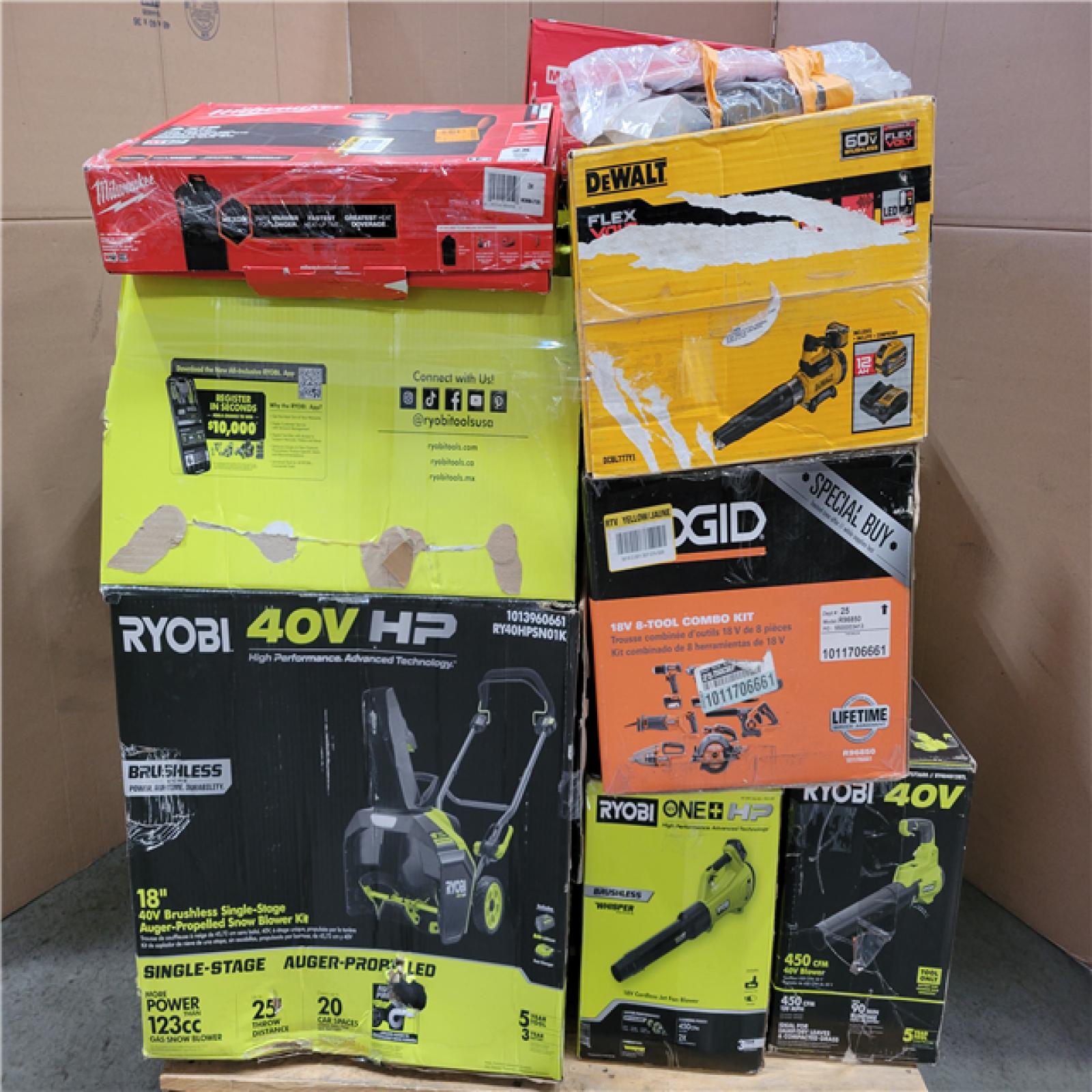 CALIFORNIA AS-IS TOOL PALLET