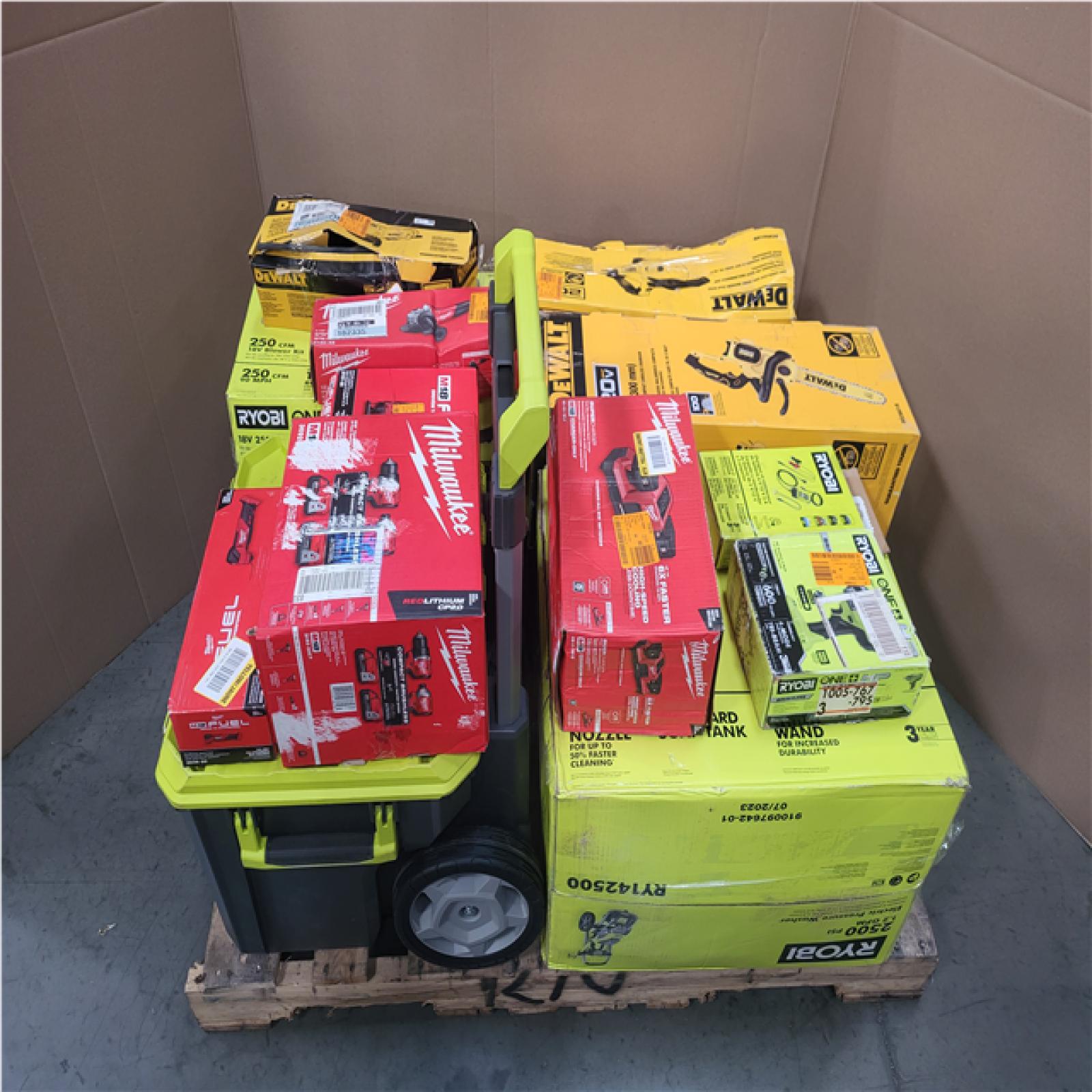 CALIFORNIA AS-IS TOOL PALLET