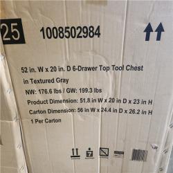 Phoenix NEW Husky Heavy-Duty 52 in. W 15-Drawer Matte Gray Steel Rolling Tool Chest Combo SEALED