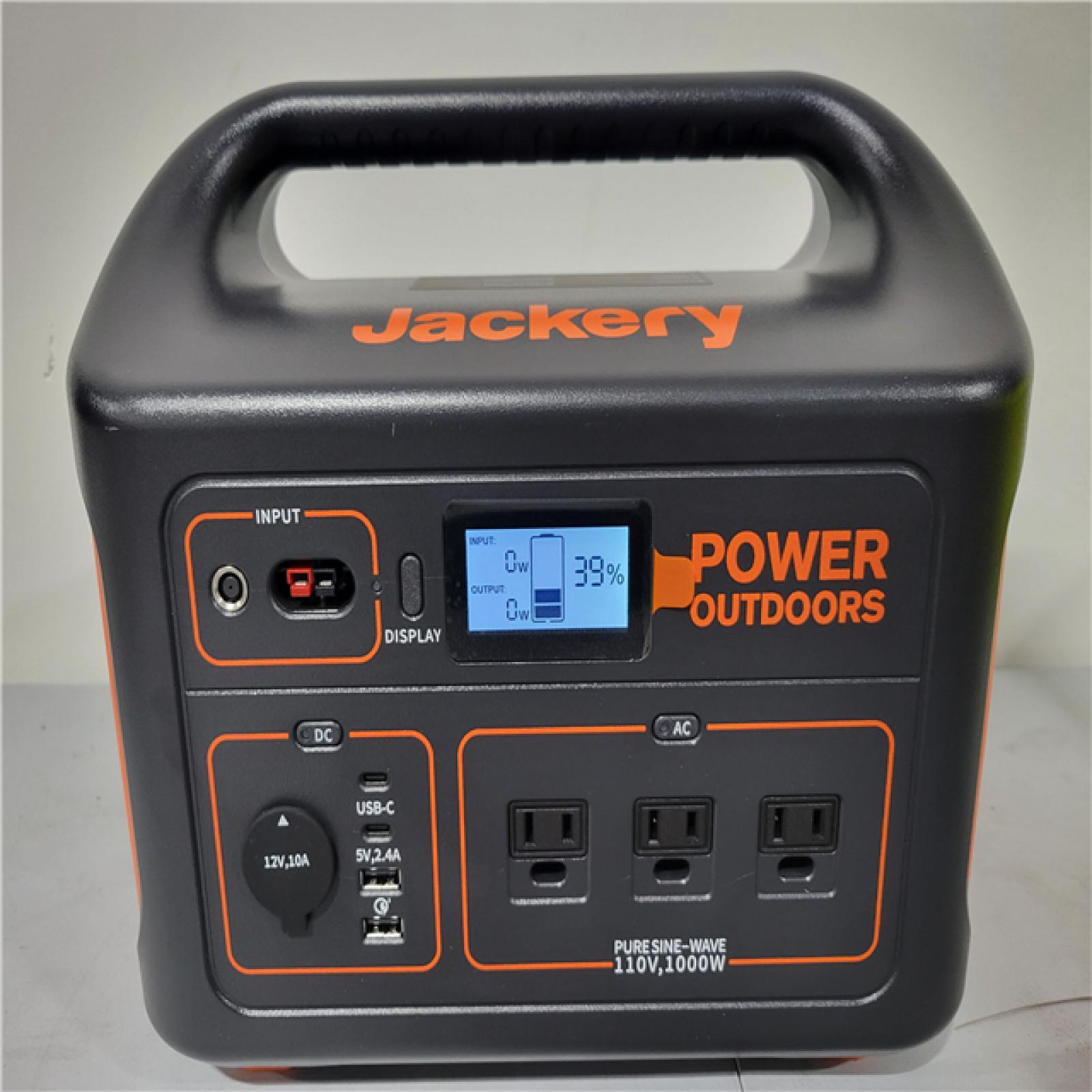 CALIFORNIA NEW JACKERY SOLAR GENERATOR