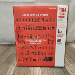 NEW- Milwaukee M12 12V Lithium-Ion Compact 2.0 Ah Battery Pack (2-Pack) Starter Kit with Charger