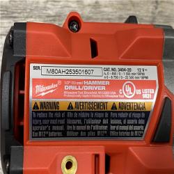 AS-IS Milwaukee FUEL 12-Volt Lithium-Ion Brushless Cordless Hammer Drill and Impact Driver Combo Kit