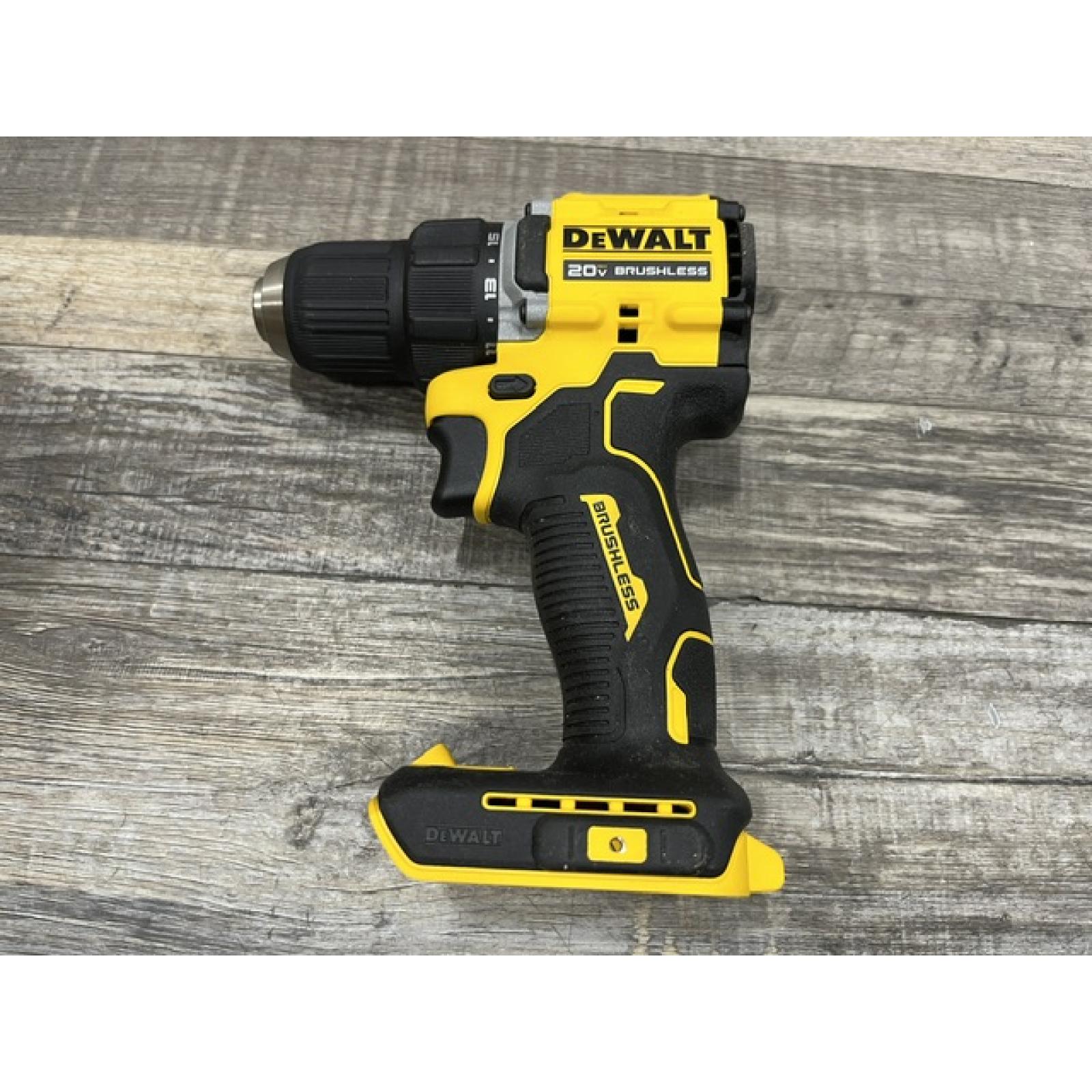 AS-IS DEWALT Atomic 20V Lithium-Ion Cordless Compact 1/2 in. Drill/Driver Kit