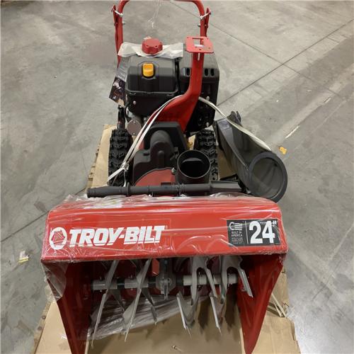 Dallas Location - As-Is Troy-Bilt Storm 24 in. 208 cc Two- Stage Gas Snow Blower