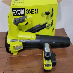 California NEW Ryobi One+ 18V 350 CFM Blower Kit  Includes (1) Battery & Charger