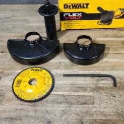 HOUSTON LOCATION - AS-IS DEWALT 60V MAX Cordless Brushless 4.5 in. to 6 in. Small Angle Grinder with Kickback Brake (Tool Only)