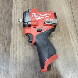 AS-IS Milwaukee M12 FUEL M12 3/8 in. Cordless Brushless High Torque Impact Wrench Tool Only