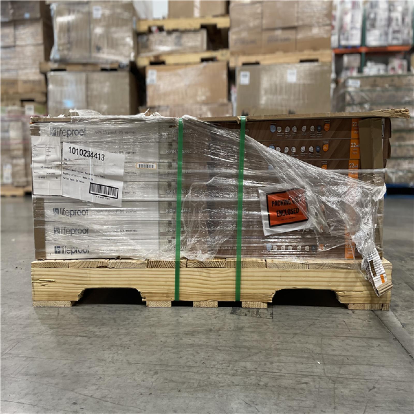 DALLAS LOCATION- LIFEPROOF Butler Hickory 22 MIL x 8.7 in. W x 48 in. L (20.1 sq. ft./Case) PALLET (28 UNITS)