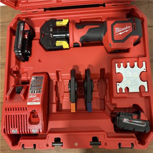 California NEW Milwaukee M18 Short Throw Press Tool Kit, Includes (2) Batteries, Charger & Hard Case
