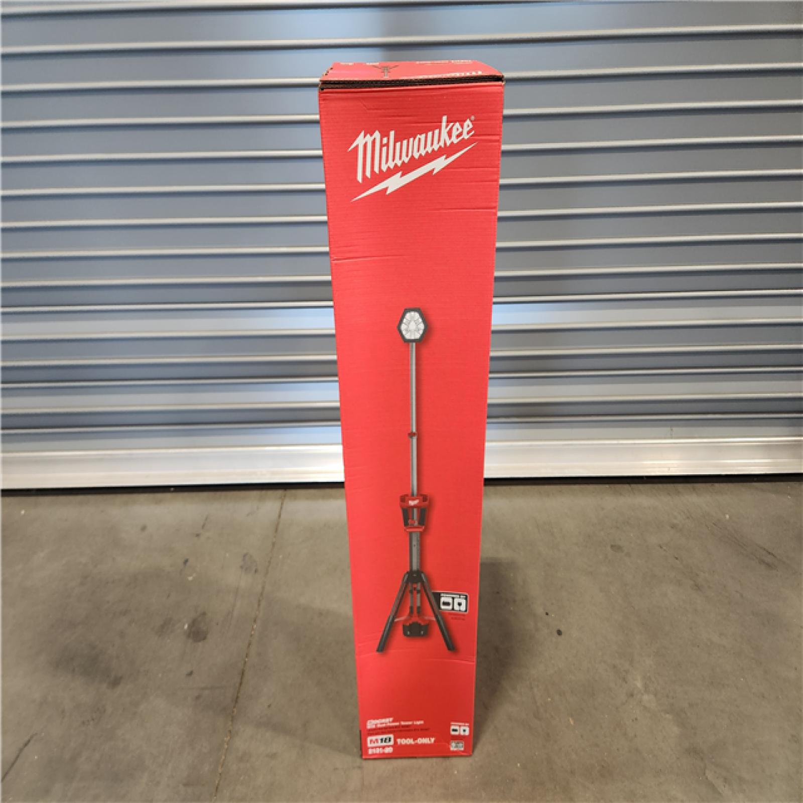 AS-IS- Milwaukee M18 18V Cordless Rocket Dual Power Tower Light (Tool Only)