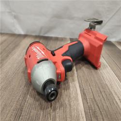 AS-IS- Milwaukee M18 18V Lithium-Ion Brushless Cordless 1/4 in. Compact Impact Driver (Tool Only)