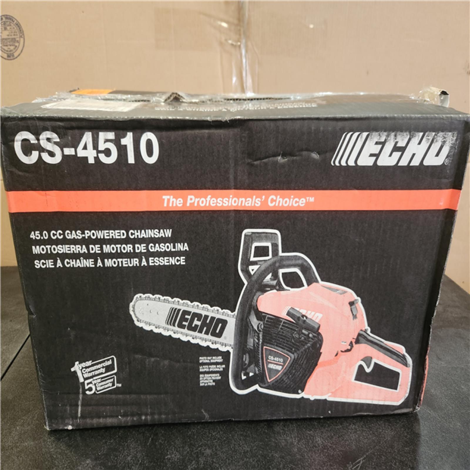 Phoenix NEW ECHO 18 in. 45.0 cc Gas 2-Stroke Rear Handle Chainsaw